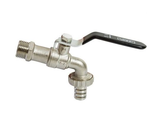 Кран водоразборный шаровой VRT 1/2 рукоятка, с носиком 522217 – изображение 2