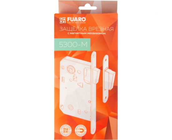 Врезная магнитная защелка Fuaro 5300-M-WС BL черный 41453 – изображение 2