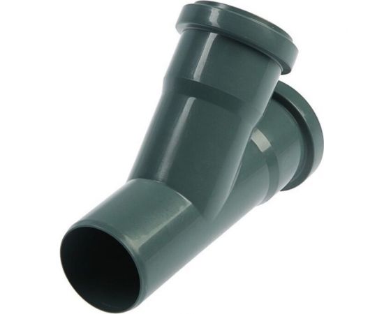 Тройник РемоКолор внутренняя канализация, серый, 45 градусов, 50 мм 141-139 – изображение 2