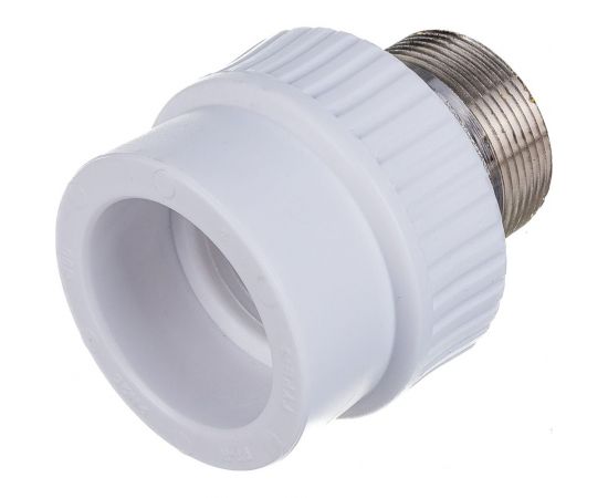 Муфта RTP PN25 комбинированная, наружная резьба, D50х1 1/2 мм под ключ 10669 – изображение 2