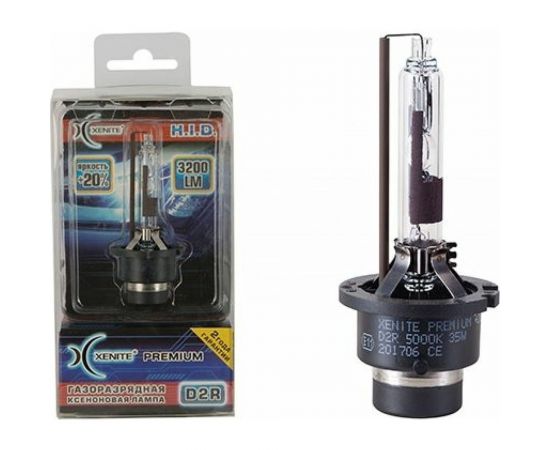 Ксеноновая лампа XENITE Premium D2R, 85 В, 35 Вт, P32d-3, 5000 K, 1 шт. 1002008 – изображение 2