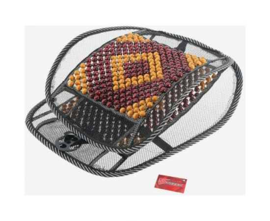 Накидка-массажер на сиденье TORSO 123х47 см, дерево, узорная массажная вставка 4590794 – изображение 2