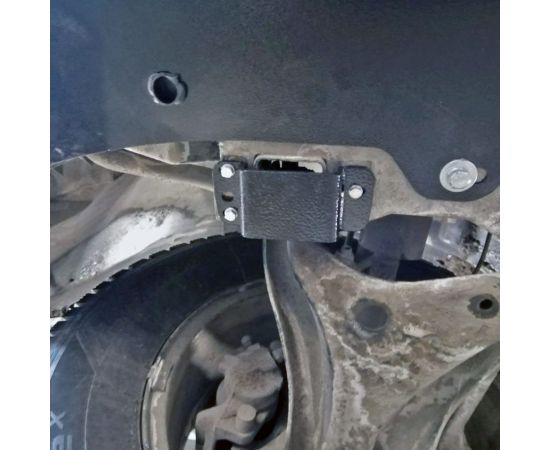 Стальная защита ООО Трио Сервис 4 мм, СБ, Renault Duster, комплект MOTODOR 151701 – изображение 2