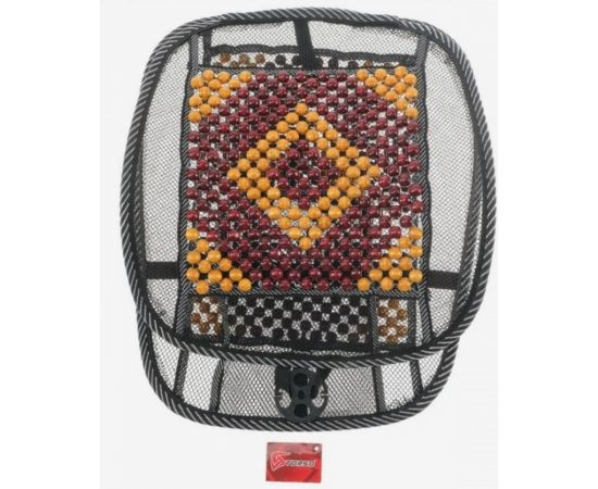 Накидка-массажер на сиденье TORSO 123х47 см, дерево, узорная массажная вставка 4590794 – изображение 3