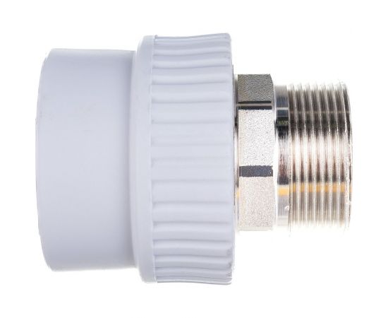 Муфта RTP PN25 комбинированная, наружная резьба, D50х1 1/2 мм под ключ 10669 – изображение 3