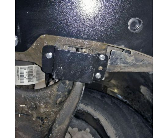 Стальная защита ООО Трио Сервис 4 мм, СБ, Renault Duster, комплект MOTODOR 151701 – изображение 3