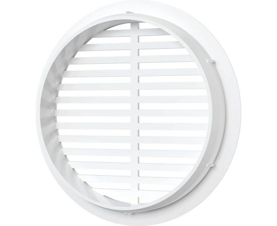 Решетка переточная 05ДП (4 шт; круглая; 50 мм; с фланцем 45 мм; белая) ERA 90-01926 – изображение 4