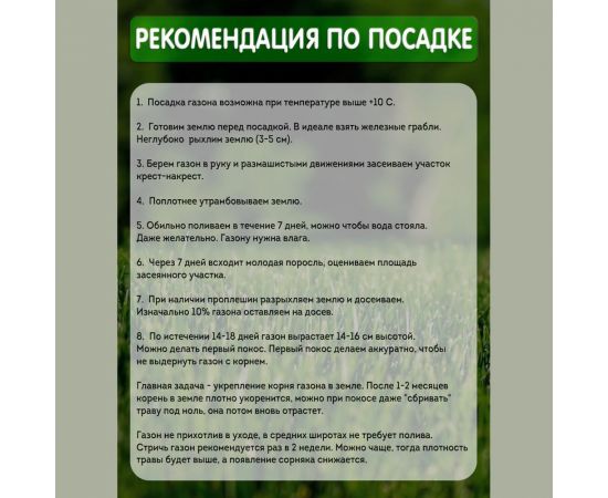 Газон Сила Суздаля Низкорослый 3 кг 4680004061991 – изображение 4