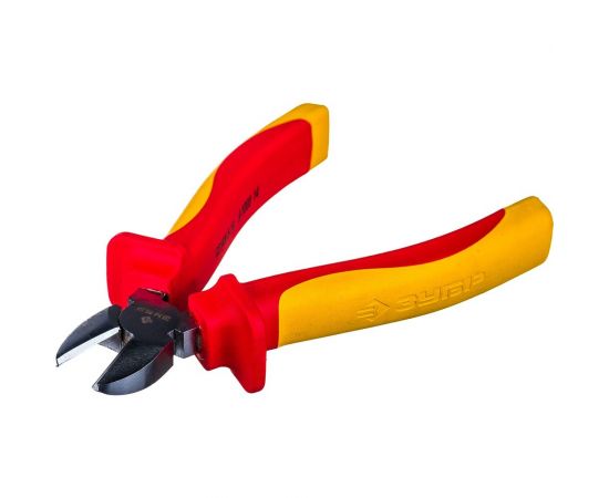 Диэлектрические высоковольтные бокорезы до 1000В, 160мм Зубр ЭКСПЕРТ ЭЛЕКТРОМОНТАЖНИК 22145-5-16 – изображение 4