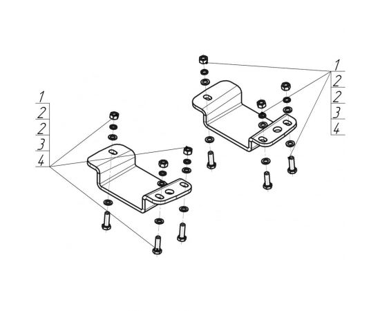 Стальная защита ООО Трио Сервис 4 мм, СБ, Renault Duster, комплект MOTODOR 151701 – изображение 4