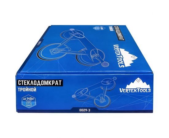 Тройной стеклодомкрат vertextools 0029-3 – изображение 5