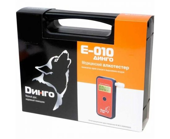 Алкотестер Динго Е-010 полная комплектация AE010F – изображение 6