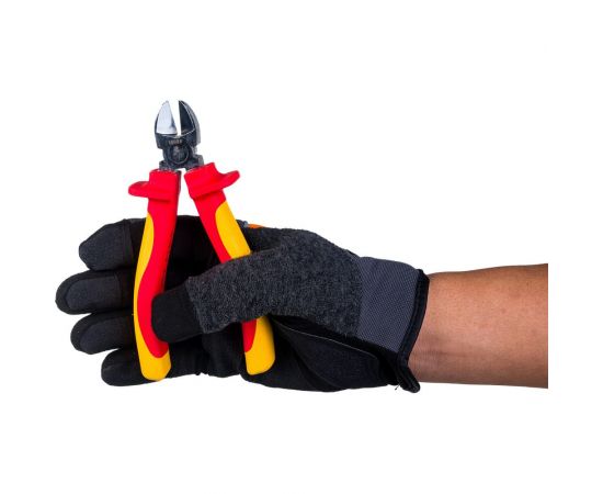 Диэлектрические высоковольтные бокорезы до 1000В, 160мм Зубр ЭКСПЕРТ ЭЛЕКТРОМОНТАЖНИК 22145-5-16 – изображение 6