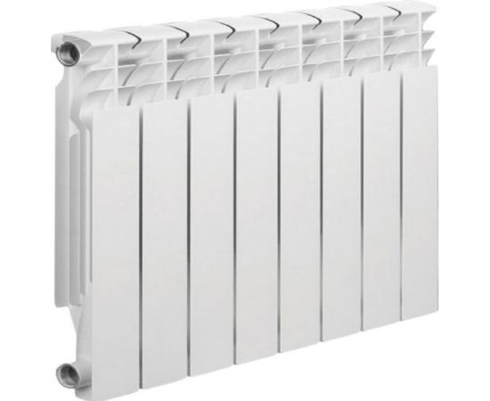 Алюминиевый радиатор отопления Solur PREMIUM 8 секций ALUM08 