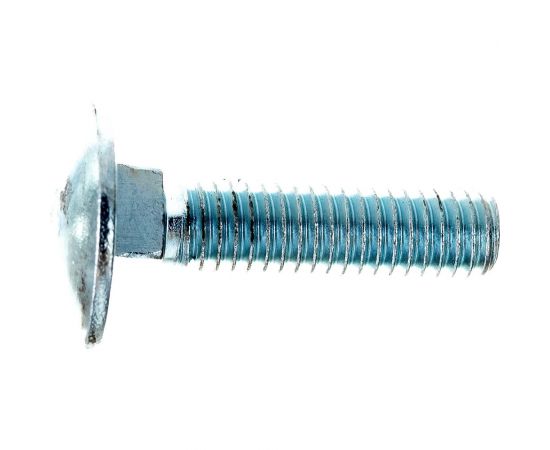 Мебельный болт КРЕП-КОМП цинк, DIN603, 6х25, пр. 5.8, фасовка 300 шт. бм625ф 