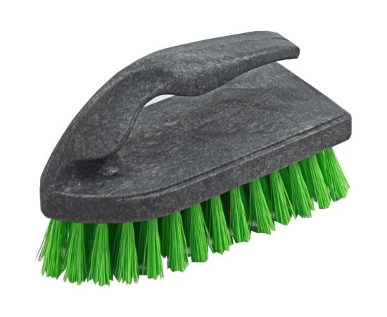 Универсальная щетка утюжок с ручкой InLoran 10.5х5.5х7.3 см, серая, арт. SCH-08GR 