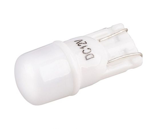 Автолампа SKYWAY диод T10 (W5W) 12V 3 SMD диодов, без цоколя 1-конт., белая в салон S08201507 