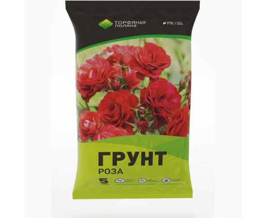 Почвенный грунт Торфяная поляна Роза 5 л 00-00000651 