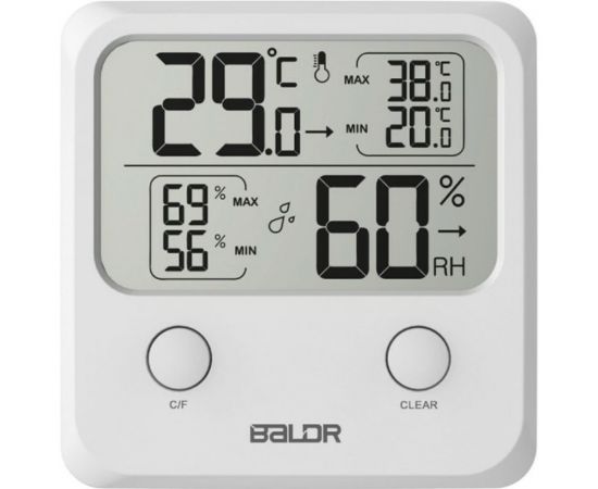 Цифровой термогигрометр BALDR B0335TH 