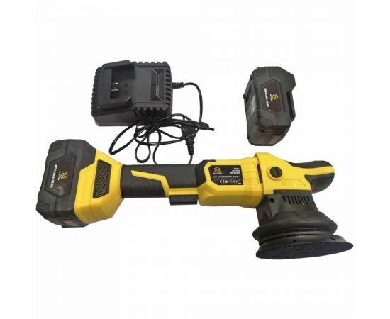 Беспроводная полировальная машинка SCHTAER 18V/4.0Ah, 125 мм SCH-125-15AC 