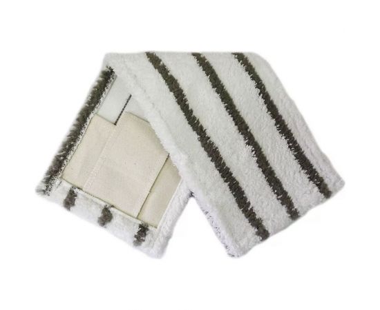 Плоский моп NV микрофибра, 50 см, мягкий абразив, крепление карман и ухо MFSO-M-50/C 