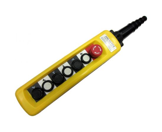 Пульт 6 кнопки, 2 ступенчатые кнопки + СТОП БУТОН EURO-LIFT 00013059 