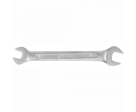 Двусторонний гаечный ключ HORTZ 9x11 хромирование HOR 102217 