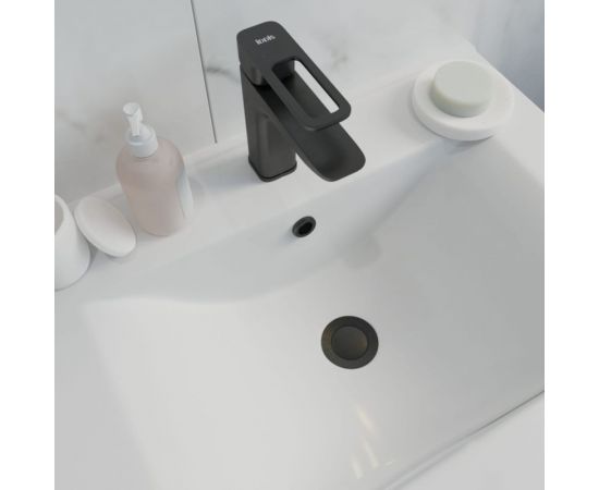 Выпуск для умывальника IDDIS Slide черный SLIB000i88 – изображение 2