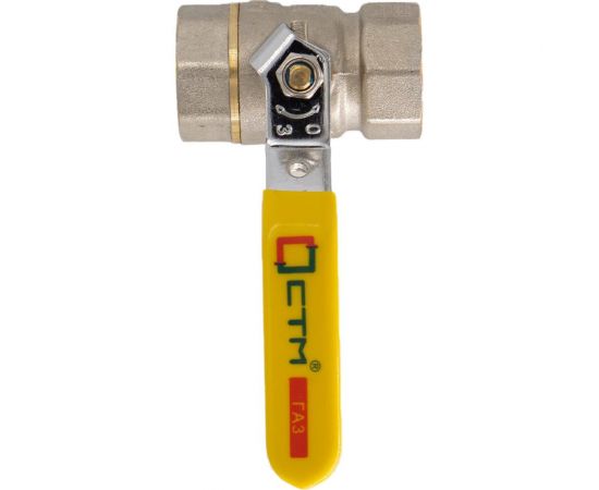 Шаровой кран для газа СТМ ГАЗ 1/2"", г/г, рычаг CGFFH012 – изображение 2