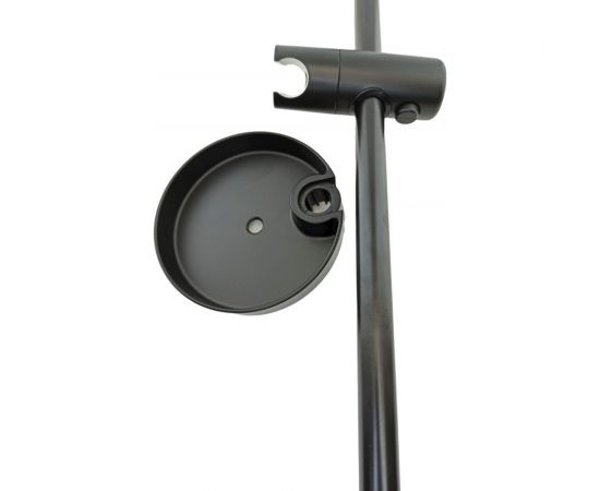 Душевая стойка MYNAH черный, с держателем для лейки и мыльницы M9020-1E – изображение 2