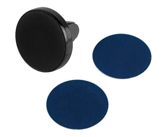 Магнитный держатель телефона SKYWAY на дефлектор, круглый металлический корпус S00303015 – изображение 2