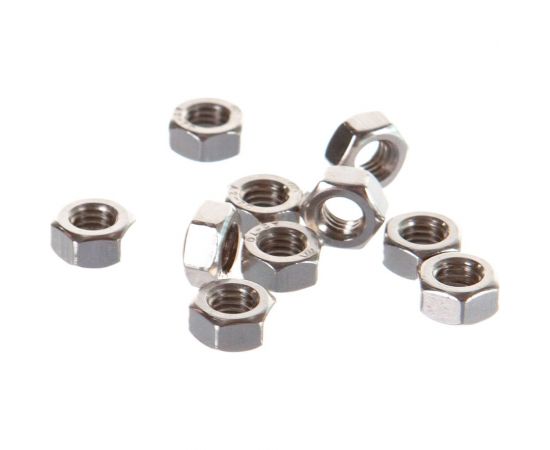 Гайка с левой резьбой Tech-Krep М6 нерж. А2 DIN 934 10шт 144162 – изображение 2