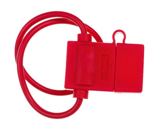 Вилочный держатель предохранителя PROCONNECT, красный 16-0421-4-9 – изображение 2