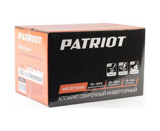 Сварочный аппарат PATRIOT WM 201Smart MMA 605302137 – изображение 2
