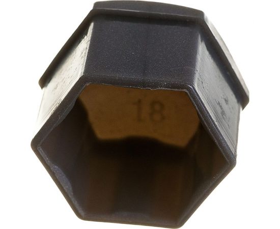 Колпачки на колесные болты/гайки AIRLINE 17 мм, 20 шт. + съёмник, пластик, серые AWBN-01 – изображение 3