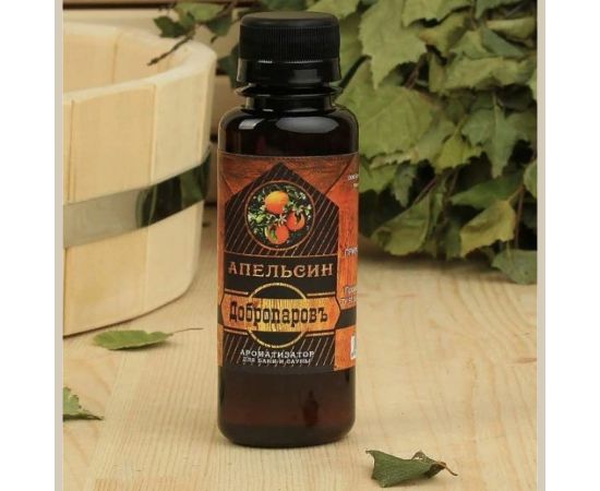 Натуральная ароматическая смесь Добропаровъ Апельсин для бани и ванны, 100 мл 2870496 – изображение 3