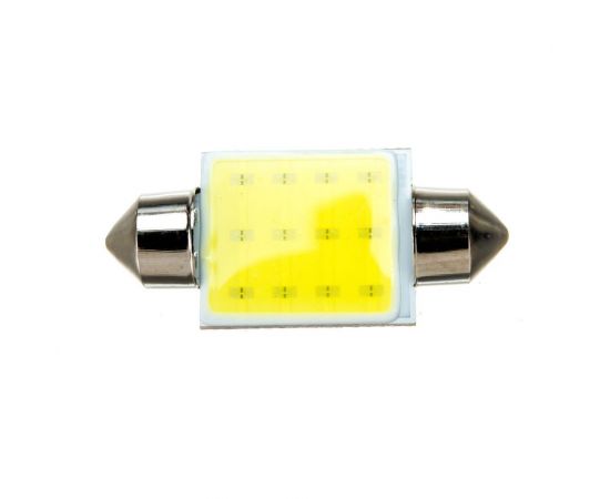 Автолампа SKYWAY диод T11(C5W) 12V 16SMD диодов 1-конт. 36мм, белая салон S08201493 – изображение 3