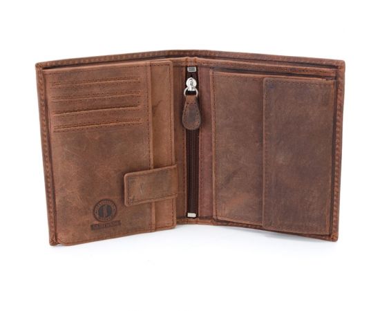 Бумажник Klondike Yukon, коричневый, 10х2х12,5 см KD1111-03 – изображение 3