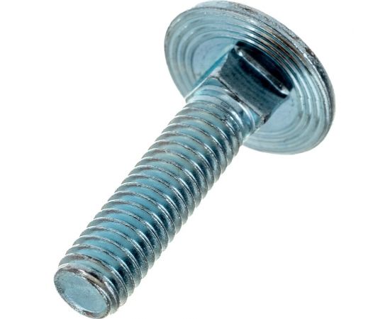 Мебельный болт КРЕП-КОМП цинк, DIN603, 6х25, пр. 5.8, фасовка 300 шт. бм625ф – изображение 4