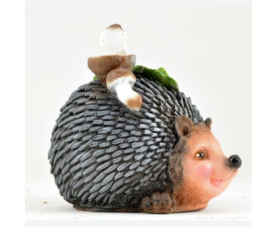 Садовая фигура СКАЗКА Ежик с 2-мя грибами JNW44 – изображение 4