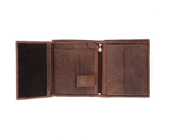 Бумажник Klondike Yukon, коричневый, 10х2х12,5 см KD1111-03 – изображение 4