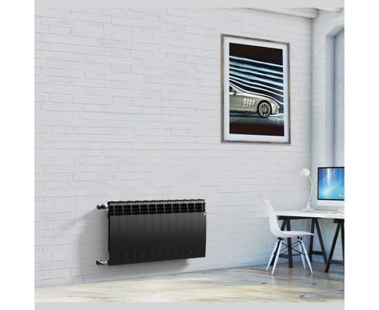 Радиатор Royal Thermo BILINER 500/NoirSable - 10 секций, черный – изображение 4