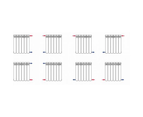 Радиатор Royal Thermo BILINER 500/NoirSable - 10 секций, черный – изображение 5
