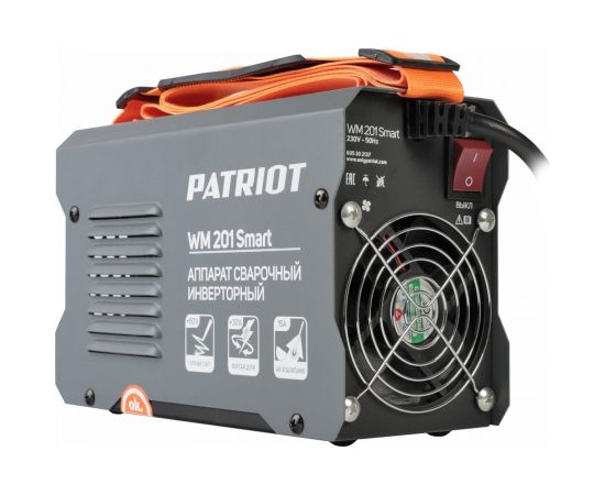 Сварочный аппарат PATRIOT WM 201Smart MMA 605302137 – изображение 5