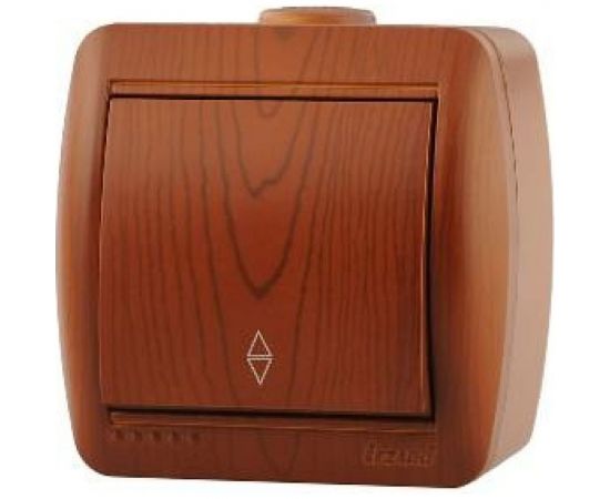 Проходной выключатель Lezard, NATA, сосна, 710-0800-105 