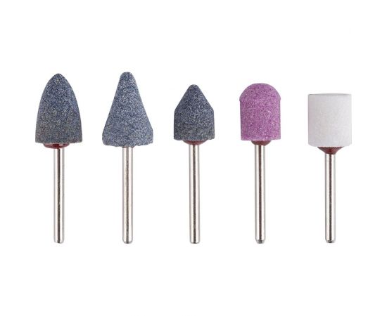 Набор насадок абразивных шлифовальных мини, 5 предметов AV Steel AV-802551 