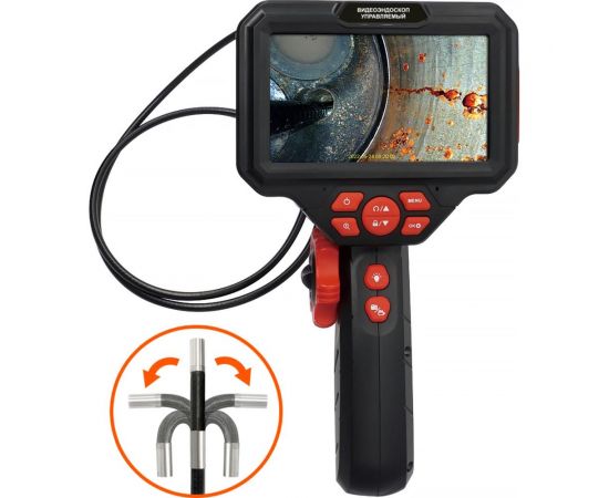 Управляемый видеоэндоскоп iCarTool экран 5"", 2 Мп, 1920x1080, 1 м, 6 мм, 360 IC-V200C 