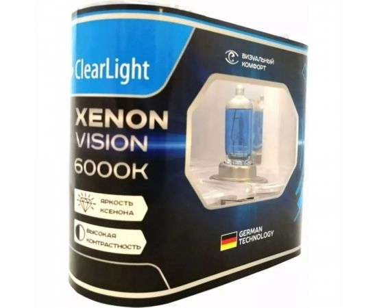 Комплект ламп Clearlight H112V-55W XenonVision, 2 шт. MLH1XV 