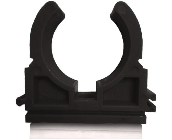 Полипропиленовое крепление-клипса с защитой от ультрафиолета Blue Ocean 32 мм, черное PPRF/PCU(B)-32 