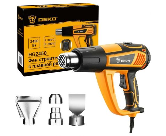 Строительный фен DEKO HG2450 2450 Вт 063-4335 